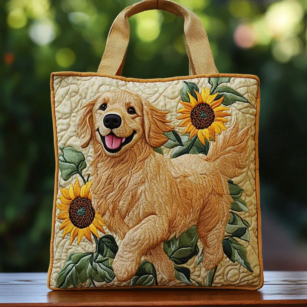 Gold Velvet Bag