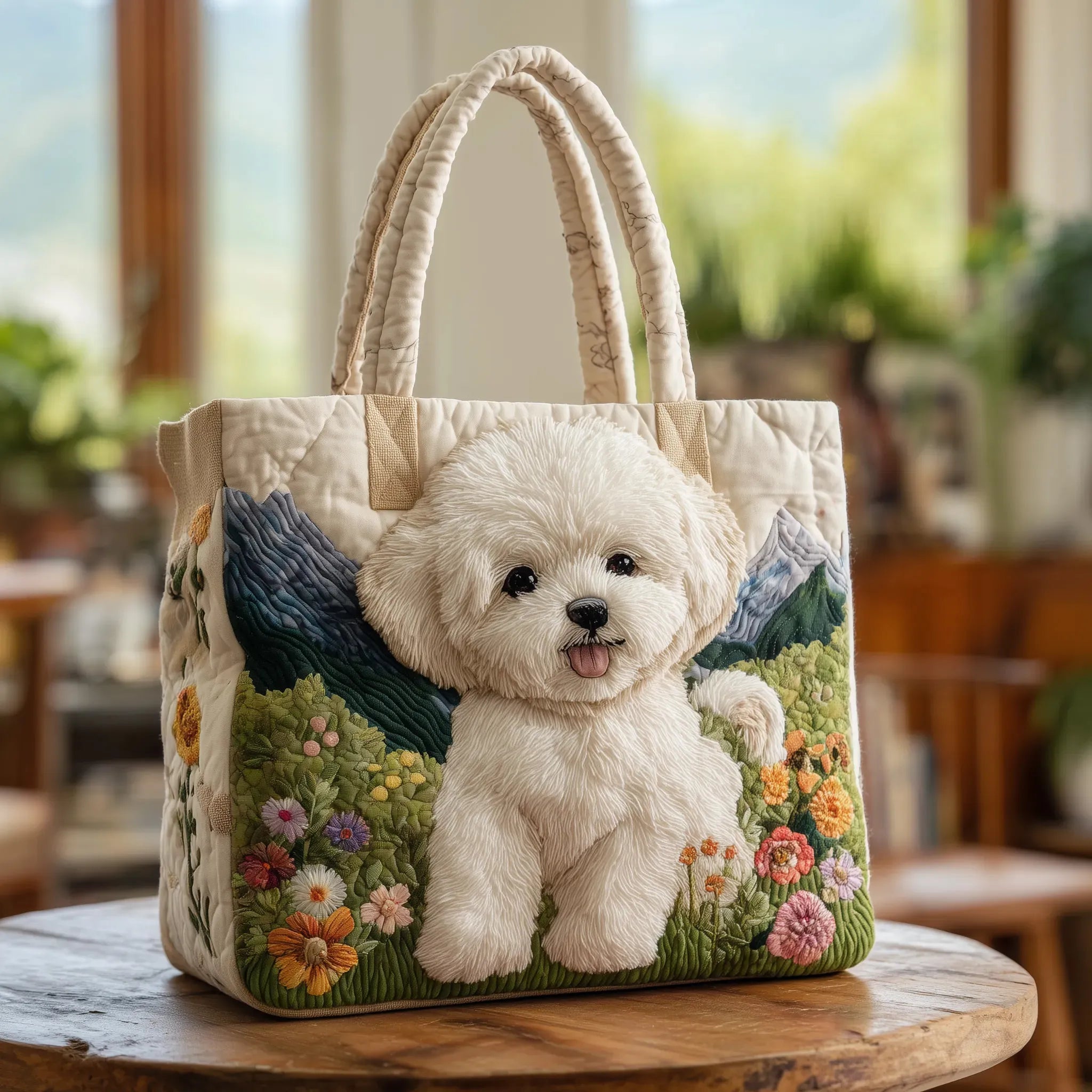 Enchanted Dog Quilted Bag